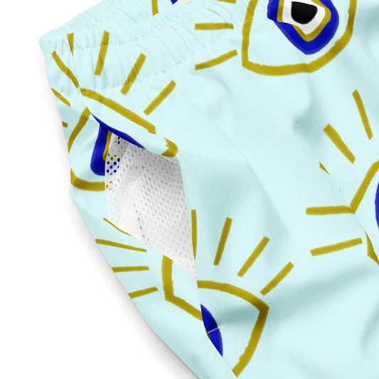 Men's swim trunks- Evil Eye