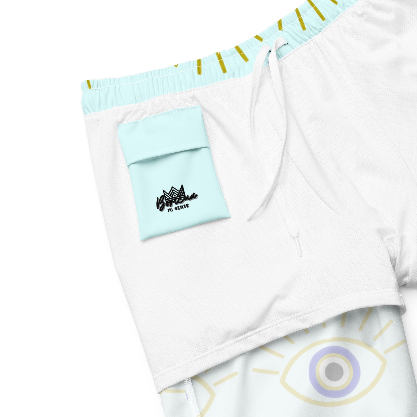 Men's swim trunks- Evil Eye