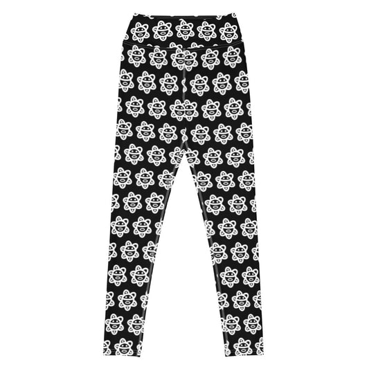 Yoga Leggings- Taino Sol Black