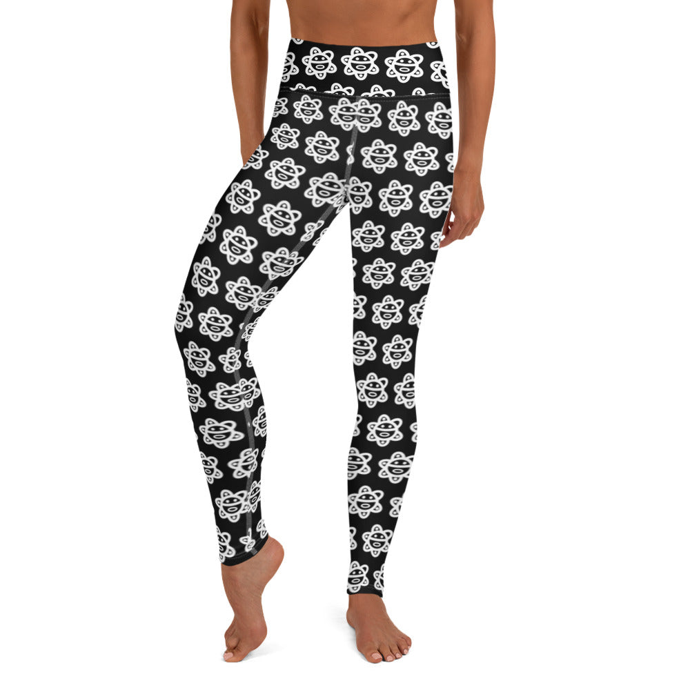 Yoga Leggings- Taino Sol Black