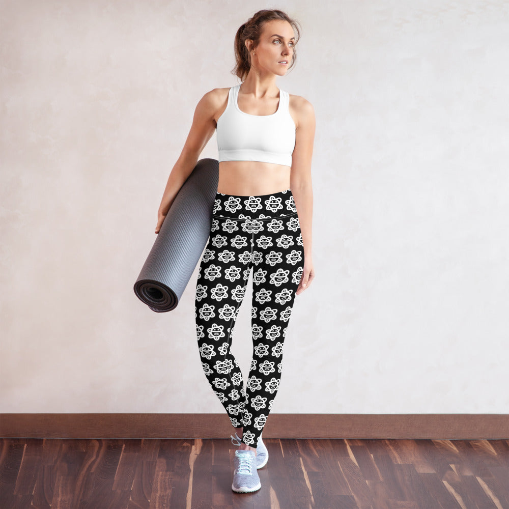 Yoga Leggings- Taino Sol Black