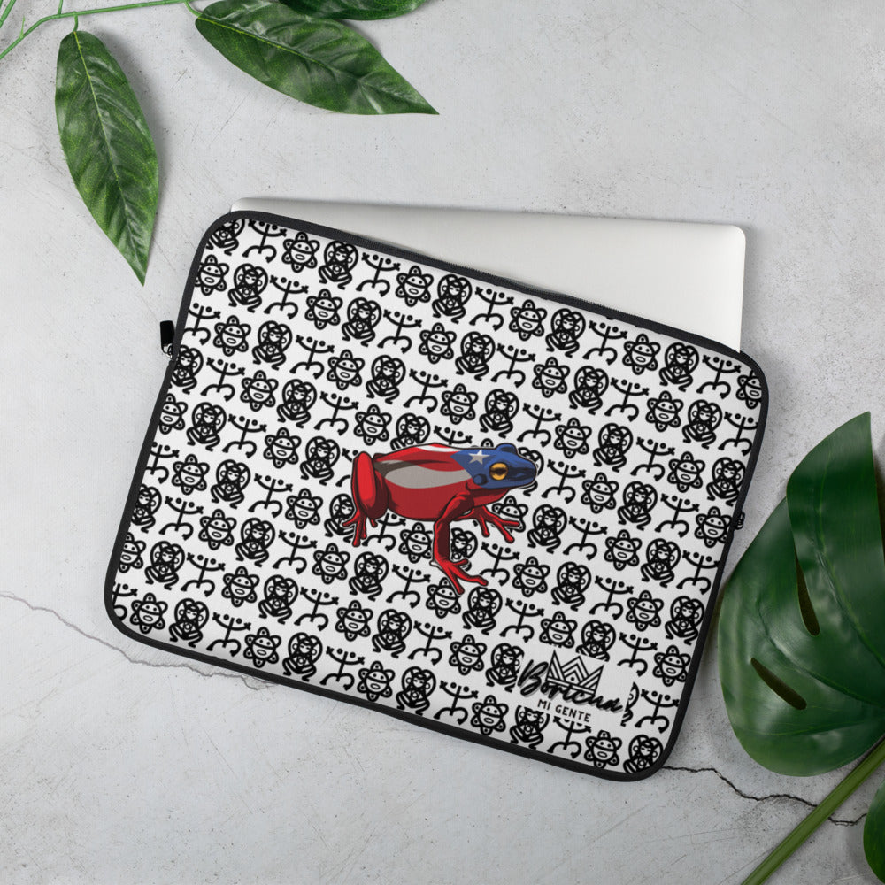 Laptop Sleeve-  Puerto Rican Coqui
