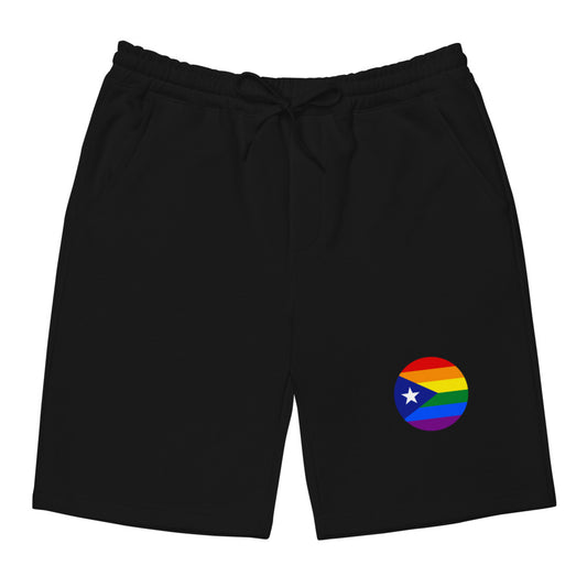 Men's fleece shorts- Puerto Rico Pride