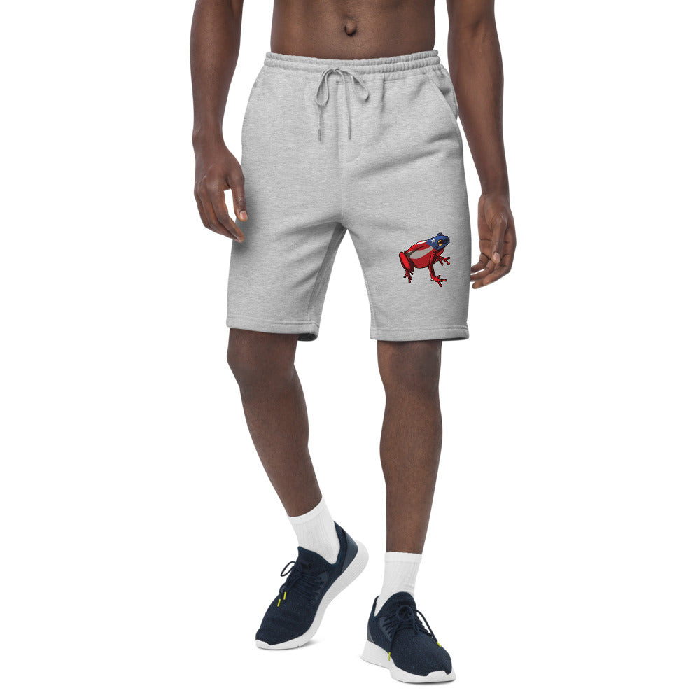 Men's fleece shorts- Puerto Rico Coqui