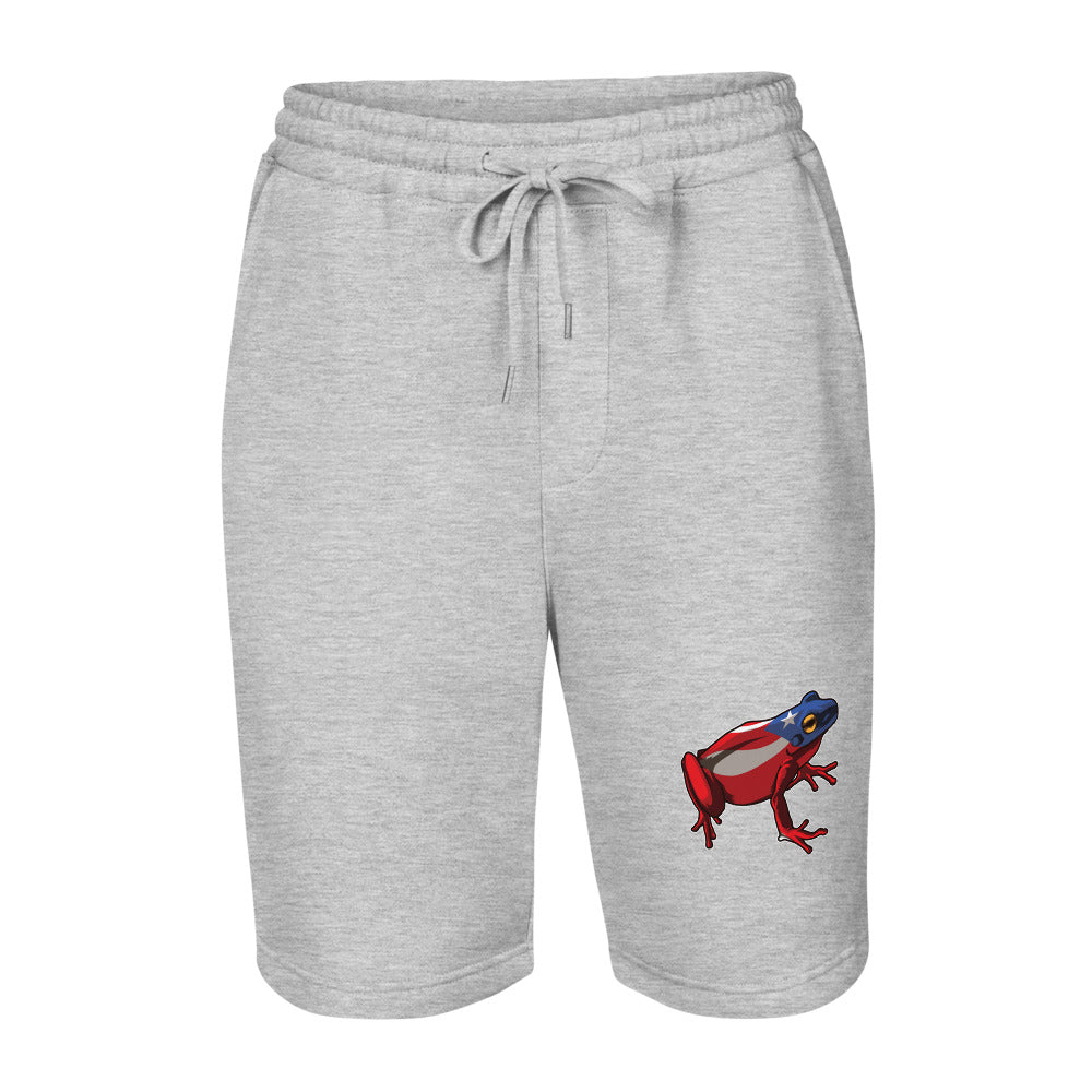 Men's fleece shorts- Puerto Rico Coqui