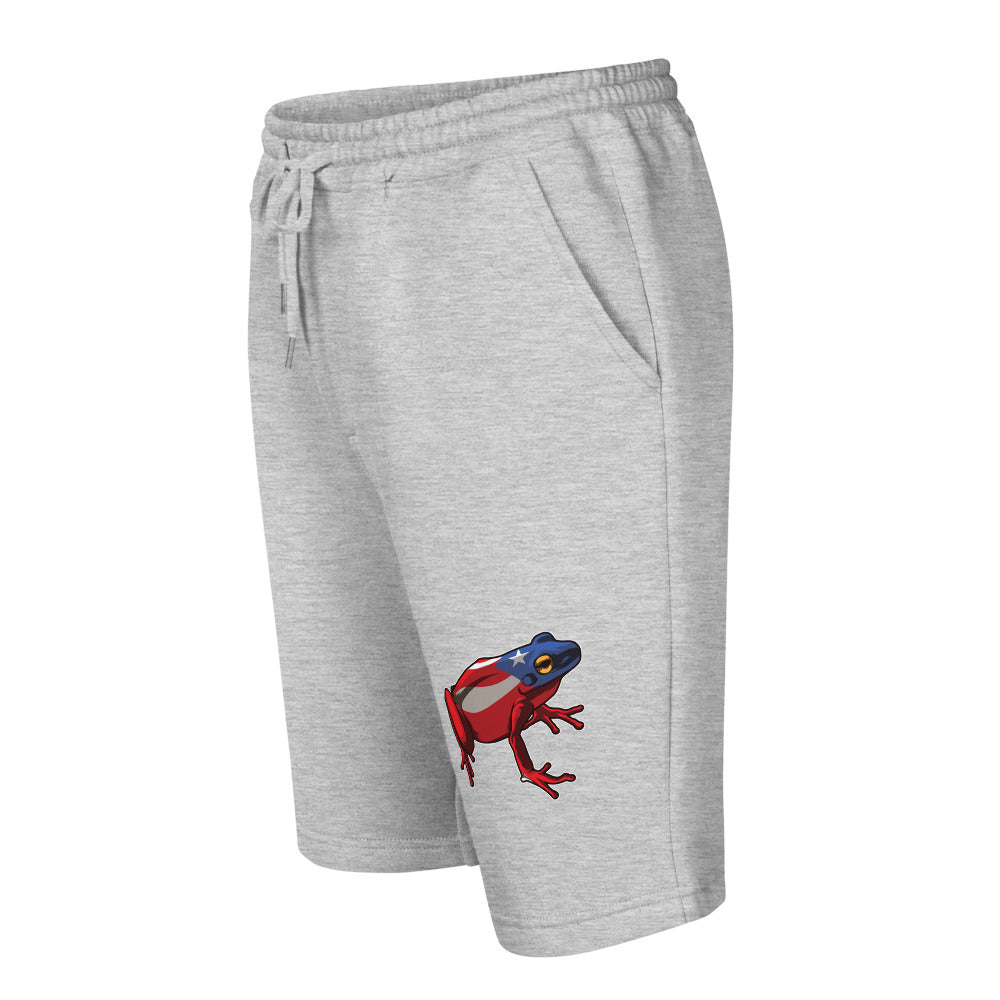 Men's fleece shorts- Puerto Rico Coqui