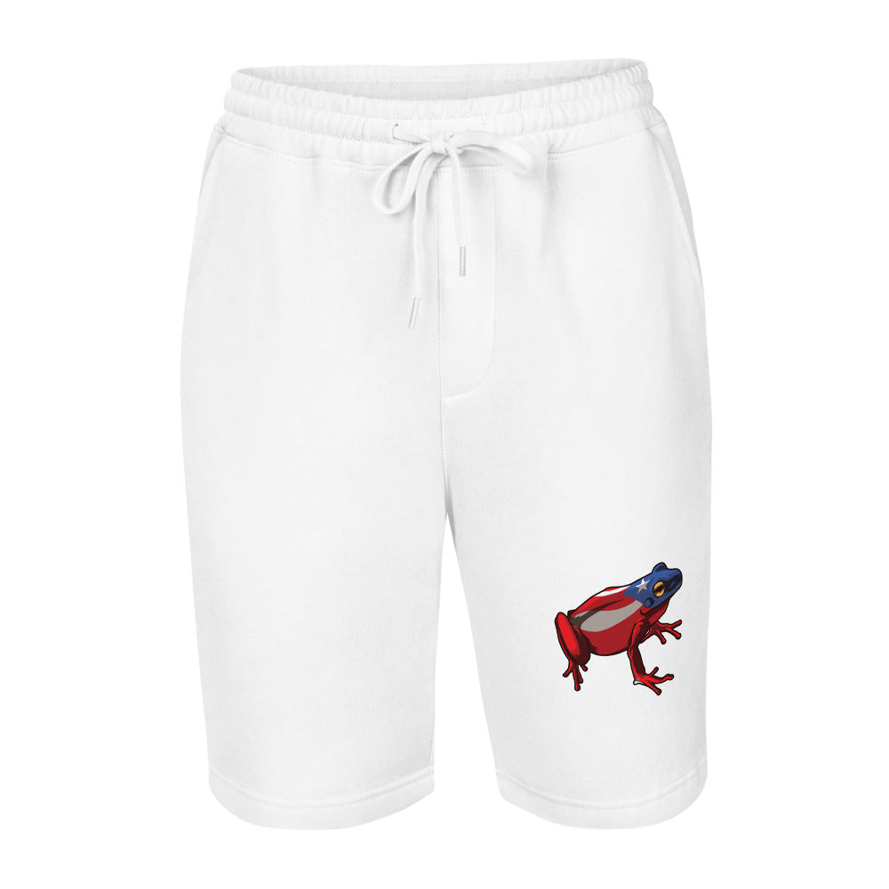 Men's fleece shorts- Puerto Rico Coqui