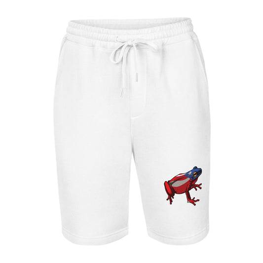 Men's fleece shorts- Puerto Rico Coqui