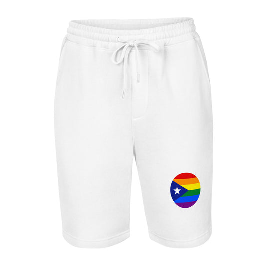 Men's fleece shorts- Puerto Rico Pride