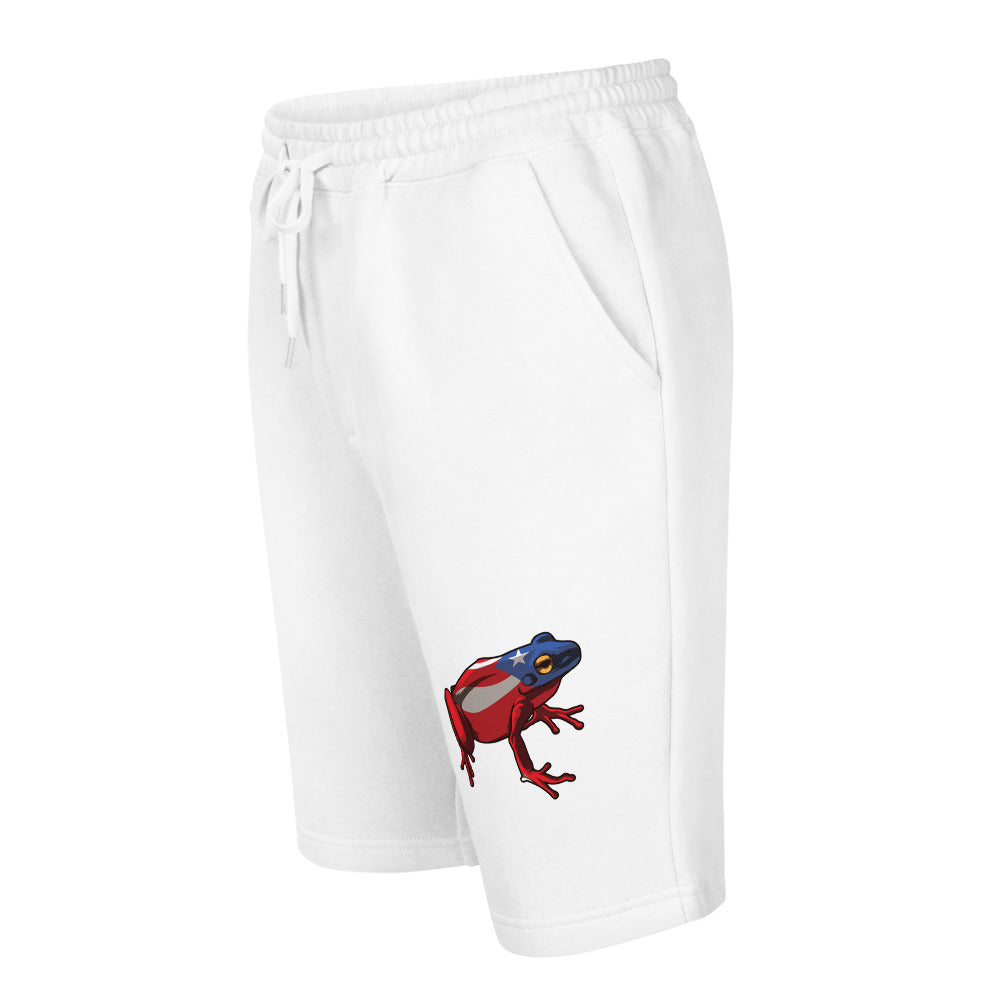 Men's fleece shorts- Puerto Rico Coqui