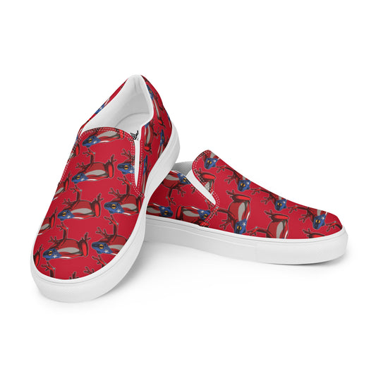 Men’s slip-on canvas shoes- Coqui Frog PR