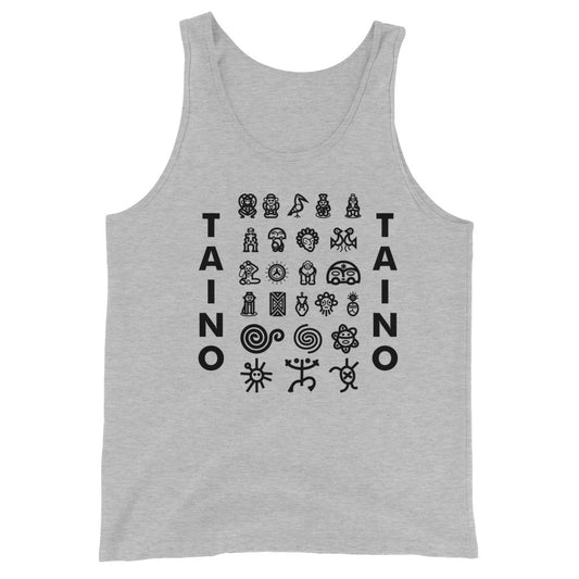 Unisex Tank Top - Taino Petroglyphs