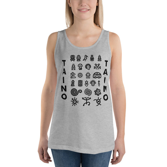 Unisex Tank Top - Taino Petroglyphs