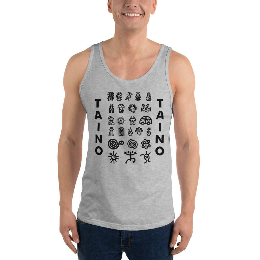 Unisex Tank Top - Taino Petroglyphs