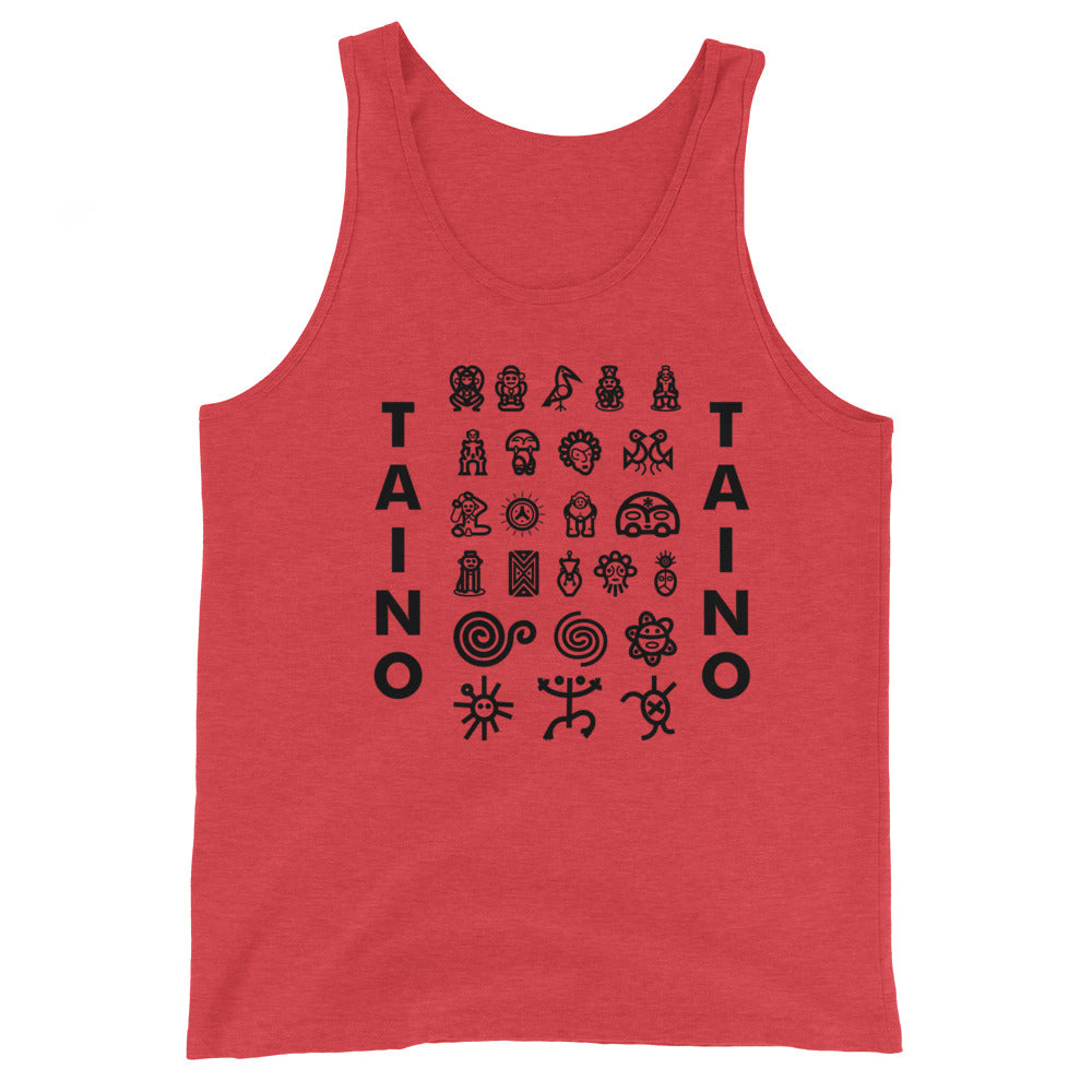 Unisex Tank Top - Taino Petroglyphs