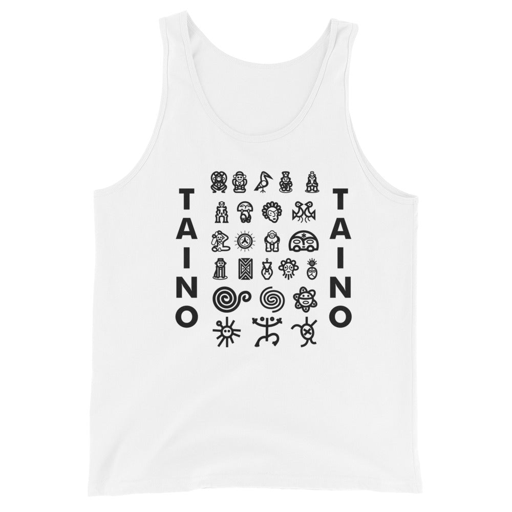 Unisex Tank Top - Taino Petroglyphs