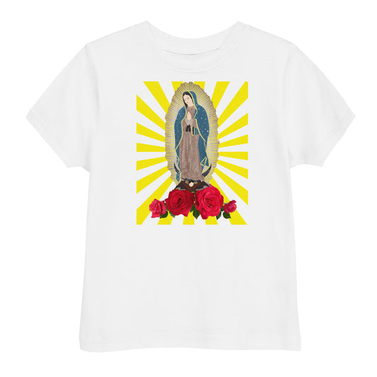 Toddler jersey t-shirt- Our Lady of Guadalupe Virgin Mary