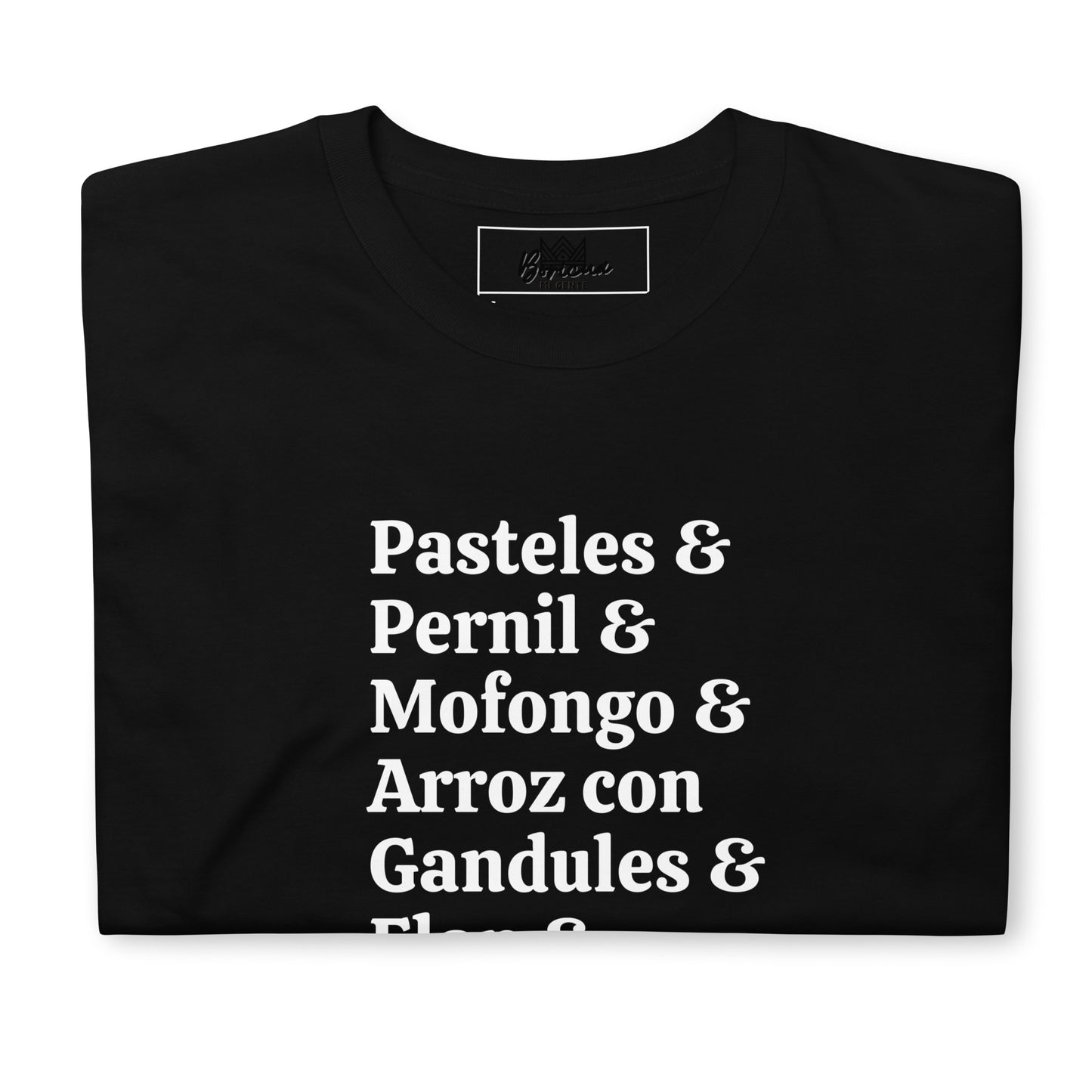 Short-Sleeve Unisex T-Shirt- "Pasteles & Pernil & ect.