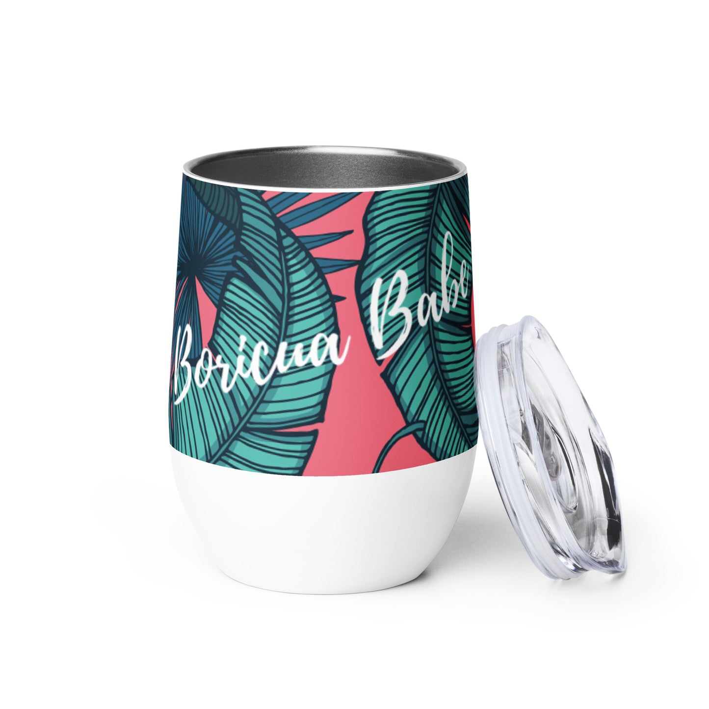 Wine tumbler- Boricua Babe