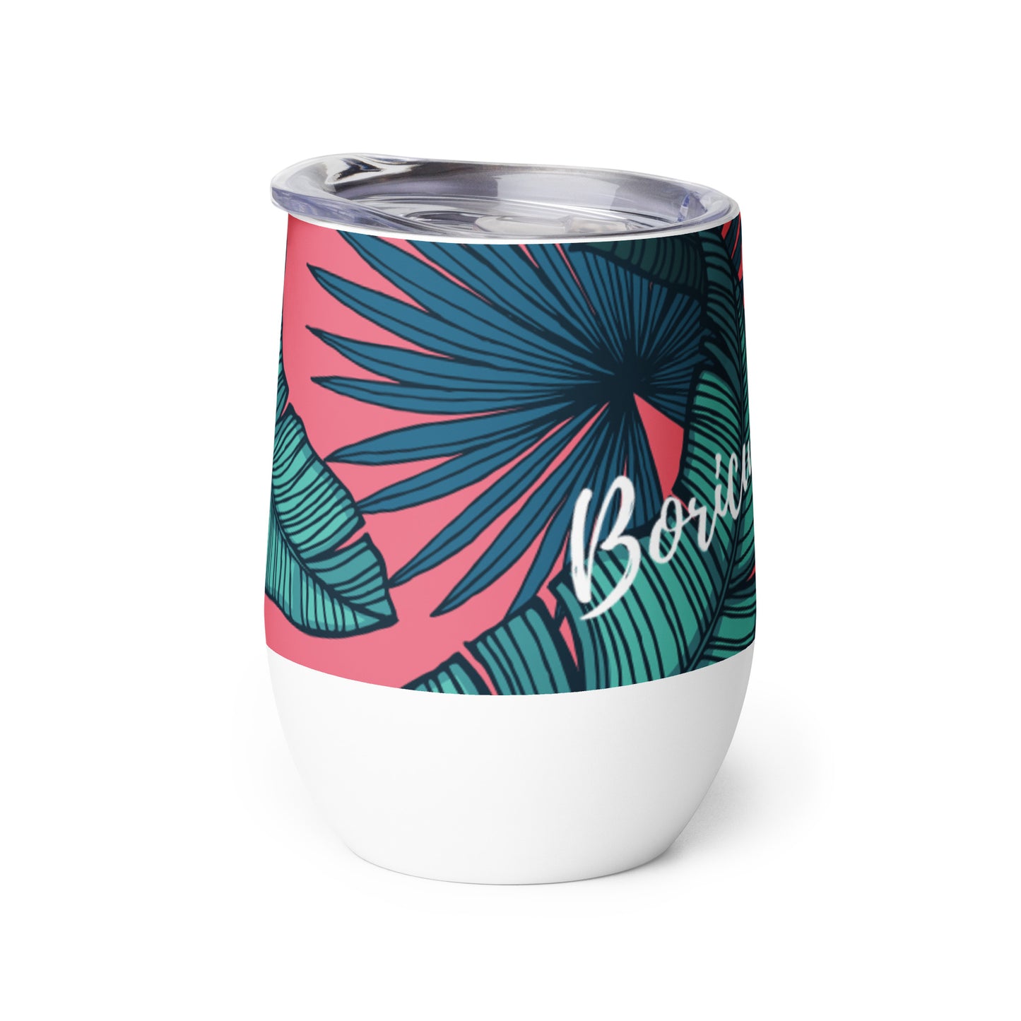 Wine tumbler- Boricua Babe