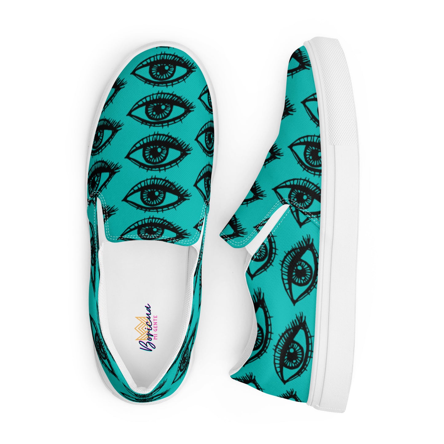 Women’s slip-on canvas shoes- Eye